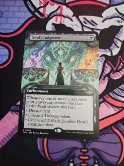 MTG Teval's Judgment (68/478) Tarkir Dragonstorm Commander NM - Image 1