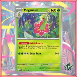 Meganium 010/132 NM/M Holo Rare Mega Evolution Pokemon TCG 2025 Near Mint - Image 1