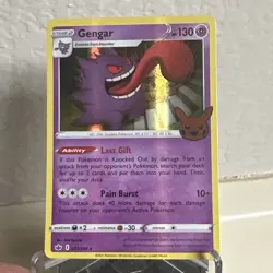 Pokemon Gengar Trick or Trade BOOster 057/198 Holo Rare “BLEED ERROR “ - Image 1