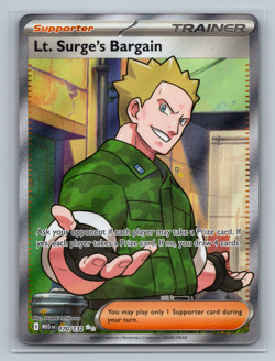Pokemon Lt. Surge's Bargain 170 Ultra Rare Mega Evolution - Image 1