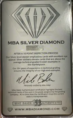 2003 Pokemon Charizard Skyridge Crystal Holo Rare CGC 10 Pristine MBA Silver - Image 4