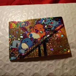 Squirtle Marill Raichu Bulbasaur 312 Vending Machine Prism Pokemon Sticker - Image 3