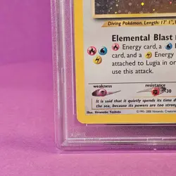 2000 POKEMON NEO GENESIS #9 LUGIA-HOLO PSA 5 - Image 5