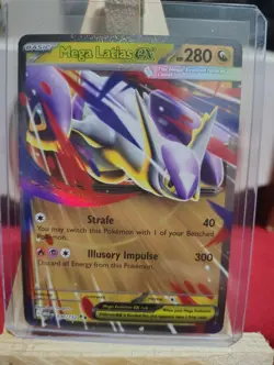 Mega Latias ex 100/132 Double Rare Pokemon Mega Evolution NM - Image 1