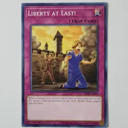 (3x) Liberty at Last! - LED8-EN034 - NM - Common - 1st ed - Yugioh - Image 1