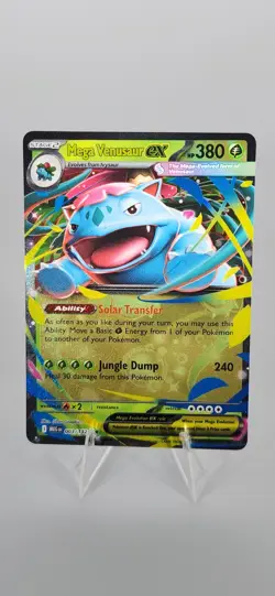 Mega Venusaur EX 003/132 - Mega Evolutions (MEG) Pokemon Card (MINT) - Image 1