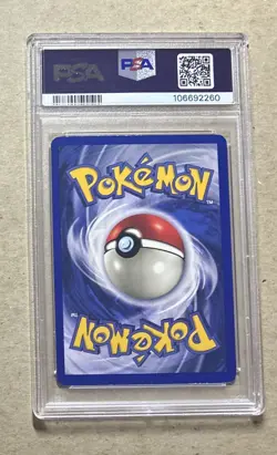 1999 Pokemon Base Set Mewtwo Holo Card #10 PSA 7 - Image 2