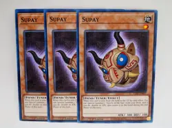 3x Supay LDS3-EN047 Yu-Gi-Oh Card NM 1st Edition - Image 1