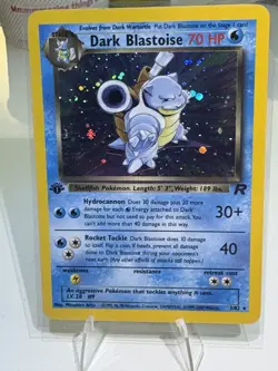 1st Edition Dark Blastoise 3/82 Team Rocket Set Holo Rare 2000 Pokemon Card NM! - Image 1