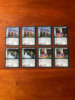 Battletech CCG Lot of 8 Tactics Basic Command Resource Cards - Image 1