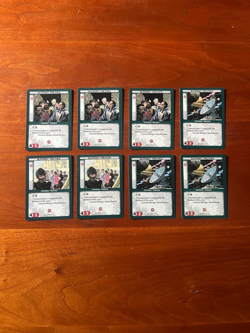 Battletech CCG Lot of 8 Politics Basic Command Resource Cards - Image 1