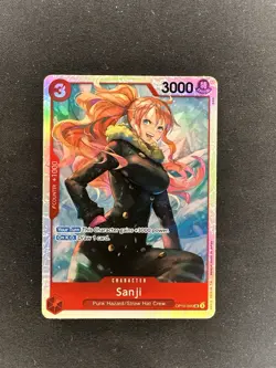 Sanji OP10-005 English SR Royal Blood One Piece Card Game Mint - Image 1