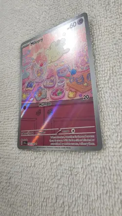 Milcery 152/142 Sv07: Stellar Crown Holo Full Art Pokemon Card - NM Condition - Image 3