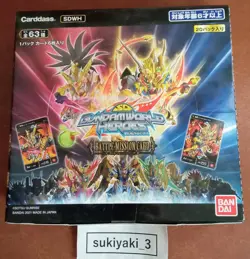 SD Gundam World Heroes Battle Mission Japanese Card Vol. 1 BOX Bandai - Image 1
