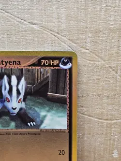 Team Aqua's Mightyena 15/95 Team Magma Vs Aqua Reverse Holo Rare Pokemon Card - Image 4