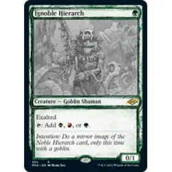IGNOBLE HIERARCH (SHOWCASE) Modern Horizons 2 Magic MTG MINT CARD - Image 1