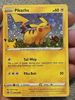 Pikachu - (General Mills) SWSH039 Miscellaneous Cards & Products Holo - Image 1