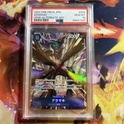 One Piece Card - Aramaki (Alt Art) OP06-043 Wings of the Captain PSA 10 Japanese - Image 1
