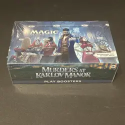 Magic The Gathering - Murders at Karlov Manor Sealed Play Booster Box, 504 cards - Image 1