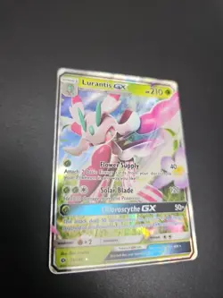 Lurantis GX Holo Ultra Rare Pokemon TCG Card Sun & Moon Base Set 15/149 NM - Image 2