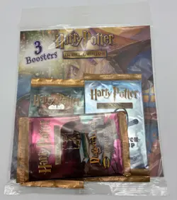 🔥THREE PACK HARRY POTTER TRADING CARD GAME DIAGON ALLEY BOOSTER 6 - Image 1