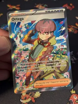 Pokemon Cards Ortega 219/197 Full Art Secret Rare Obsidian Flames - (NM) - Image 2