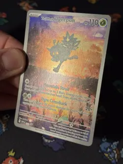 Pokemon Cards Ogerpon SVP 123 Elite Trainer Box Promo Twilight Masquerade - (NM) - Image 3