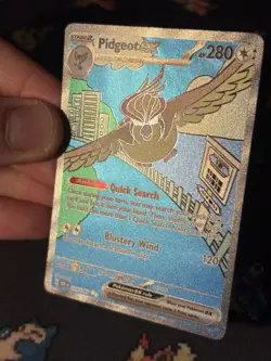 Pokemon Cards Pidgeot ex 225/197 Illustration Rare Obsidian Flames - (NM) - Image 3