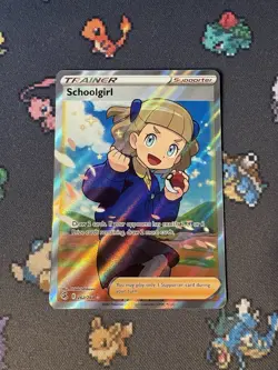 Pokemon Cards Schoolgirl 262/264 Ultra Rare Full Art Fusion Strike - (NM) - Image 1
