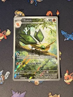 Pokemon Cards Vibrava 206/191 Illustration Rare Surging Sparks - (NM) - Image 1