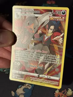 Pokemon Cards Houndoom TG10/TG30 Full Art Secret Rare Brilliant Stars - (NM) #2 - Image 2