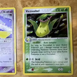 Pokemon 2004 Rare Mixed Card Lot of 4 - Victreebel, Jirachi, Medicham, Rhydon - Image 3