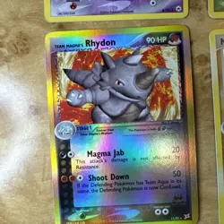 Pokemon 2004 Rare Mixed Card Lot of 4 - Victreebel, Jirachi, Medicham, Rhydon - Image 5