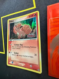 Pokemon Card Vulpix Holo EX Power Keepers 69/108 Reverse Stamp 234💎NM💎 - Image 2