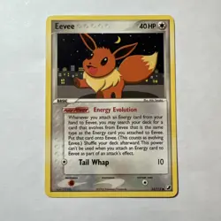 Pokemon TCG Unseen Forces Eevee Card 2005 Common Regular Card 55/115 - Image 1