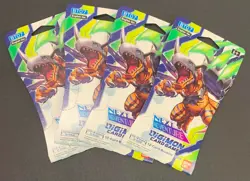 2022 Digimon Card Game Factory Sealed x4 12 Card Booster Pack Next Adventure - Image 1