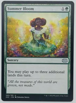 Summer Bloom Double Masters 2022 Regular Magic Card - Image 1