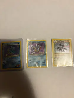 Pokemon VINTAGE BUNDLE 3 Cards All Holo - Image 1