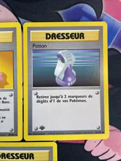 First Edition Shadowless Pokemon Card Lot Vintage WOTC LP/NM French - Image 4