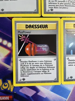 First Edition Shadowless Pokemon Card Lot Vintage WOTC LP/NM French - Image 5