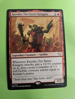 Krenko, Tin Street Kingpin Commander: March of the Machine Regular - Image 1