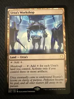 Urza's Workshop - Commander: The Brothers' War (BRC) Near Mint - Image 1