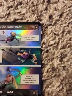 MAGIC MTG MARVEL SPIDER-MAN 0223 R THE DEATH OF GWEN STACY FOIL BORDERLESS - Image 3
