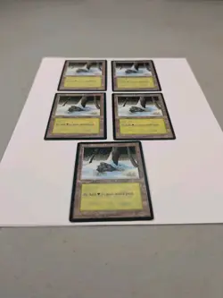 5x Snow-Covered Forest MTG Ice Age LP (Lot of 5) - Image 3