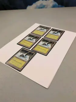 5x Snow-Covered Forest MTG Ice Age LP (Lot of 5) - Image 4