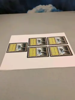 5x Snow-Covered Forest MTG Ice Age LP (Lot of 5) - Image 5