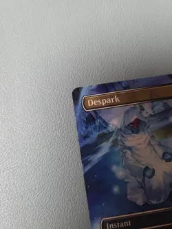 Despark Final Fantasy Promo Regular. Misprint shifted stamp. Mtg. LP or better. - Image 2