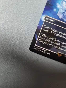 Despark Final Fantasy Promo Regular. Misprint shifted stamp. Mtg. LP or better. - Image 3