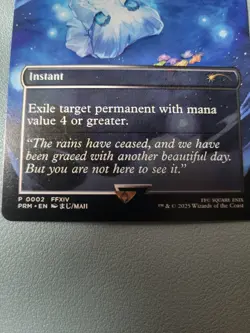 Despark Final Fantasy Promo Regular. Misprint shifted stamp. Mtg. LP or better. - Image 4