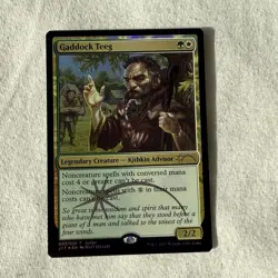 Gaddock Teeg Foil Light Play MTG Promos Judge - Magic The Gathering - Image 1